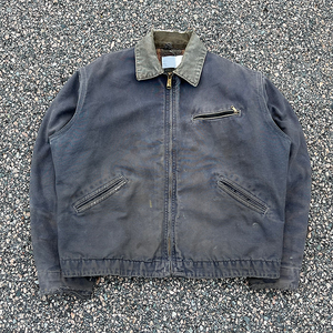 Custom Men's Heavyweight Duck <b>Canvas</b> <b>Work</b> <b>Jacket</b> Distressed Carpenter Trucker Bomber Utility <b>Jacket</b> Streetwear Wholesale - Product Image 3