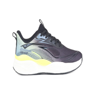 Baskets basses noires à lacets pour hommes, chaussures de course respirantes, baskets athlétiques avec semelle amortissante