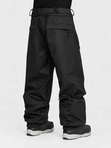 Loose Fit Plus Size Winter Ski <b>Trousers</b> Unisex <b>Waterproof</b> -Tex Snowboard Pants Adjustable Cuffs Functional Cargo Pockets - Product Image 6