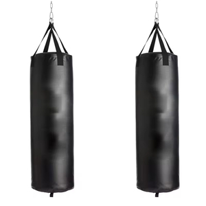 Saco de Boxeo de Cuero Resistente Boerllon, Saco de Boxeo Relleno de Algodón Duradero, Ligero y Ecológico para Adultos - Product Image 1
