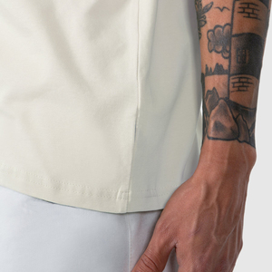 Mens Oversized O Neck <b>Short</b> <b>Sleeve</b> T-Shirt 100% Cotton Jersey Fabric Solid Color Casual Style White - Product Image 5