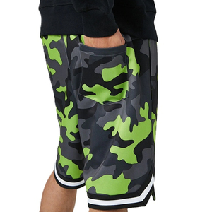 Hot Sale Men's 100% Cotton Solid Street Wear Basketball Sports Mesh Shorts Elastic Waist Single <b>Layer</b> Quick Dry Running Pockets - Product Image 5