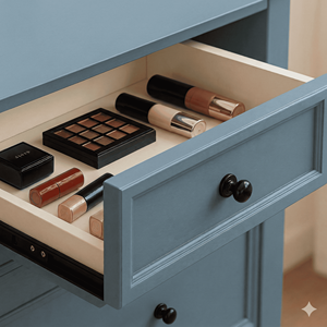 Poignée de meuble ronde moderne en alliage de zinc noir, bouton de tiroir durable et minimaliste pour cuisine, salle de bain, salle à manger, armoire - Product Image 5