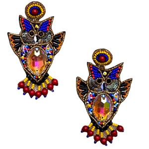 Pendientes de Cuentas de Diseño Personalizado, Pendientes de Cuentas Múltiples para Mujer, Joyería Festiva para Fiestas al Mejor Precio - Product Image 1