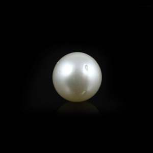 Certified Natural Baroque Pearl 11.45 Carat Loose White Pink Pearl - Product Image 2