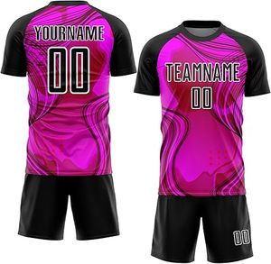 Uniforme de Fútbol Personalizado con Logotipo, Nombre del Equipo y Número, 100% Poliéster, Ligero, Diseño Único, Uniforme de Fútbol de la Mejor Calidad para Hombre - Product Image 6