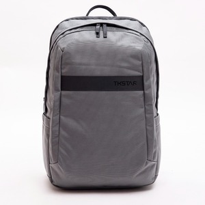Gray Laptop Bag Casual Business <b>Travel</b> Backpack Large Capacity Anti-theft Zipper Backpack - Product Image 1