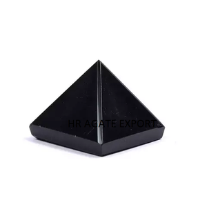 Vente en gros de pierres d'agate naturelle Pyramide d'énergie à sept chakras Pierre précieuse de méditation religieuse Pierre semi-précieuse Artisanat en agate Style - Product Image 6