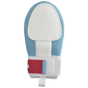 ARBAZ MAQSOOD INDS Gants de baseball motif drapeau américain bleu, rouge, blanc, protection de la paume, doigts ouverts, tissu non tissé, durable - Product Image 6