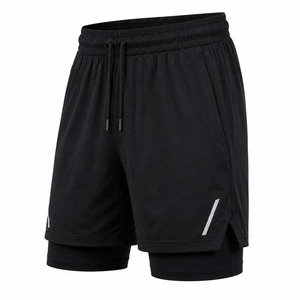 Black Color <b>Shorts</b> For <b>Men's</b> Clothing High Street Style OEM ODM Service Custom Made <b>Men</b> <b>Shorts</b> - Product Image 1