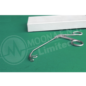 Pince manuelle ENT Heuweiser à mâchoires à ouverture descendante 90° 120° en acier inoxydable, instrument chirurgical - Product Image 2