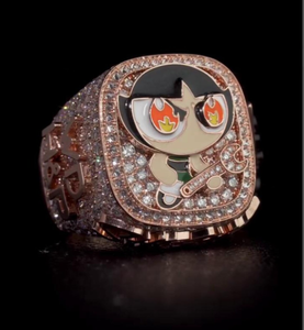 Anillo de Campeonato Personalizado, Joyería Deportiva de Aleación, Cristal, Diamantes de Imitación, Chapado en Oro, Regalo para Baloncesto, Fútbol, Pickleball - Product Image 2
