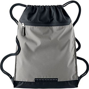 High Quality Custom Logo Design Foldable Cloth Drawstring Backpack Best Reusable Polyester Mesh Net <b>Bags</b> Customized Logo Print - Product Image 2