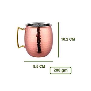 100% Pure Copper <b>Mug</b> with Lid Durable Copper Drinkware for Kitchen and Home Use from Indian Manufacturer and Supplier - Product Image 4