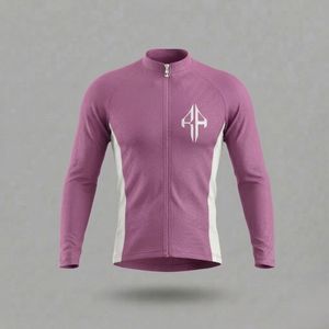 เสื้อจักรยานผู้ชายแบบซิปเต็มตัว ผ้าโพลีเอสเตอร์ 100% คุณภาพพรีเมียม รับสกรีนโลโก้สำหรับผู้ชาย โดย RIVIAN ATLANTIC - Product Image 1