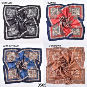 Pañuelos de Seda 100% para Mujer, Pañuelo Cuadrado Personalizado con Logotipo, Pañuelo de Seda 100% de Lujo - Product Image 5