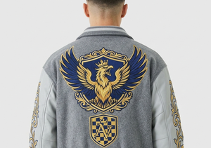 Blouson Bomber Personnalisé d'Usine Épais Imperméable Hiver Brodé Coupe-Vent Décontracté Streetwear Style Letterman Baseball - Product Image 4