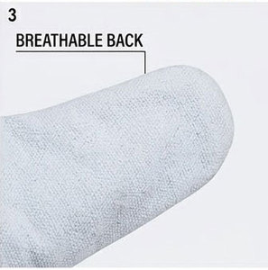 Gants de travail en cuir de vachette pleine fleur haute performance, respirants, avec dos en coton, manchette de sécurité, pour la construction et le jardinage, certifiés CE - Product Image 3
