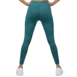 Pantalon d'équitation OEM pour femme, coupe Jodhpur, avec grip en silicone intégral, respirant, extensible, fermeture à boutons-pression, qualité supérieure, pour l'équitation de haut niveau - Product Image 2