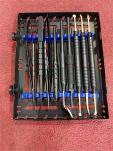 Kit de micro-chirurgie péri-dentaire Azicon en acier inoxydable : ciseaux microsurgicaux dentaires, porte-aiguille, forceps, scalpel - Product Image 4