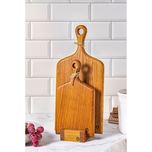 cutting board wood teak handmade AQ75521 - Product Image 1