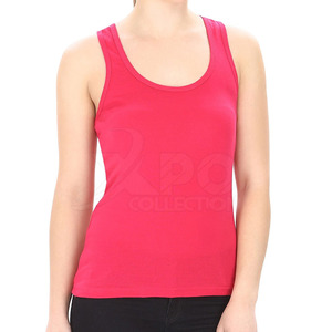 Women's Cotton Bamboo Fiber Knitted Tank <b>Top</b> Breathable Quick Dry Plus Size Solid Pattern Gym Fitness Wear for Summer - Product Image 1