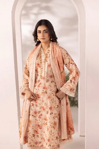 Les dernières créations de shalwar kameez pakistanais de marque pour femmes, en coton/lawn, imprimés. - Product Image 4