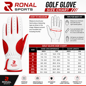 Dernier modèle de gants de golf sportifs professionnels, respirants, en cuir de qualité supérieure, personnalisables, pour hommes, en promotion. - Product Image 6