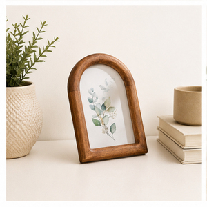 Cadre photo en bois de qualité supérieure, style moderne, en bois massif, pour décoration de table de salon, vente en gros - Product Image 4
