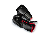 Gants de boxe en cuir véritable respirants et antidérapants avec logo personnalisé, fermeture personnalisée, couleur personnalisable, unisexe, personnalisable en stock