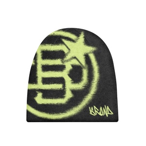Gorro de Punto Jacquard 100% Acrílico, Cálido para Invierno, para Hombres y Mujeres, Estilo para la Playa y Viajes de Negocios - Product Image 5