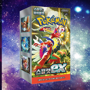 Tarjeta Pokémon Escarlata ex Versión Coreana, Paquete de Expansión Moderno, Juego de Cartas Coleccionables Premium - Product Image 1