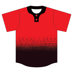 Maillot de softball personnalisé à deux boutons, sublimation, pour le baseball et le softball, design personnalisé - Product Image 2