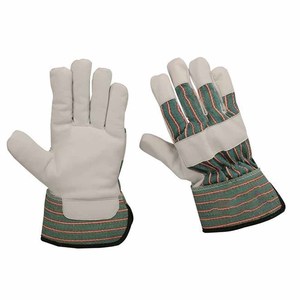 Gants de travail en cuir de buffle de qualité supérieure, résistants, pour travaux industriels, gants de construction et de jardinage canadiens - Product Image 1