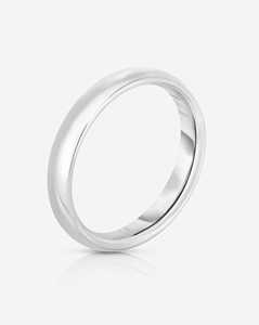 4mm <b>Plain</b> Wedding Bands 10k 14k Solid Gold Solitaire Straight Chunky Stackable <b>Ring</b> Men's Luxury Fine Jewelry Bulk Factory Price - Product Image 3