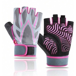 Guantes deportivos con logotipo personalizado para hombres y mujeres, recién llegados, Material de cuero sintético para levantamiento de pesas, ejercicio, deportes, levantamiento de pesas - Product Image 1