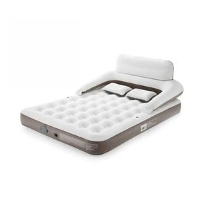 Matelas pneumatique double avec pompe électrique intégrée, lit pneumatique auto-gonflant imperméable - Product Image 1