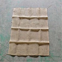 Rouleau de tissu en toile de jute 100% naturelle pour l'artisanat fait main et la décoration intérieure