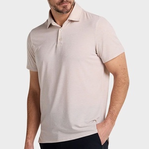 Polo à manches courtes pour homme en mélange de coton tricoté respirant, anti-plis, avec imprimé brodé, idéal pour le quotidien - Product Image 6