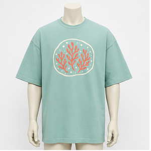 เสื้อยืดผู้ชายทรงโอเวอร์ไซส์ ผ้าฝ้ายถักพิมพ์ลายดิจิทัล แห้งเร็ว สวมใส่สบาย รุ่น TSA-SPT-0027 - Product Image 1