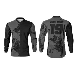 Maillot de VTT personnalisé de haute qualité, impression par sublimation, séchage rapide, maillot de cyclisme OEM ODM, vente en gros de maillots de VTT - Product Image 5