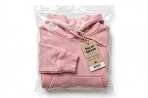Sudadera con Capucha Rosa de Felpa, Unisex, Corte Regular, Logotipo Bordado, Ropa Casual de Invierno, 100% Algodón, Servicio OEM - Product Image 6