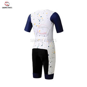 Traje de Triatlón Transpirable, Duradero y de Secado Rápido para Hombre, Fabricantes Chinos OEM, Ropa de Ciclismo Personalizada para Adultos, Trajes de Triatlón - Product Image 3