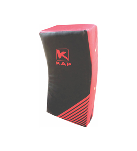 KAP Boxing Kick Pad Équipement d'entraînement d'arts martiaux Matériel PU durable Couleur rouge et noir Utilisation unisexe - Product Image 2