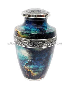 Urnas decorativas de latón para adultos, urnas hechas a mano para urnas funerarias masculinas y femeninas, urnas funerarias de alta calidad - Product Image 2