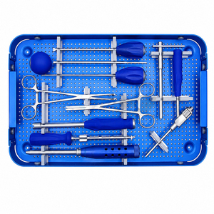 Ensemble d'instruments orthopédiques pour la colonne vertébrale, outils de chirurgie manuelle pour vis cervicales postérieures, instruments médicaux en alliage d'aluminium - Product Image 4