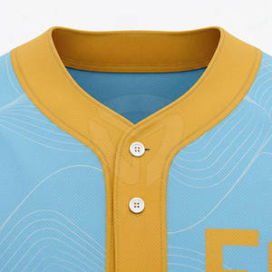 Maillot de baseball pour équipes, tissu confortable et durable, adapté aux entraînements, aux matchs et aux activités sportives quotidiennes - Product Image 6