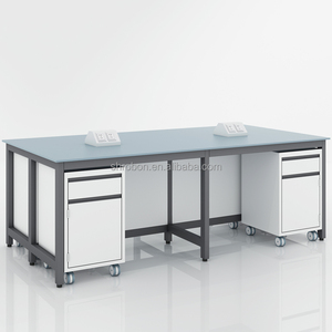 Table de laboratoire de <span class=keywords><strong>biologie</strong></span> en acier de style H personnalisée, tables de laboratoire pharmaceutiques, mobilier de laboratoire scientifique - Product Image 3