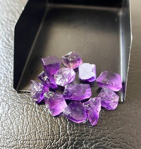 Natural <b>Raw</b> Amethyst <b>Crystals</b> Unpolished Purple Gemstones For Healing Jewelry Making High Quality Rough Stone - Product Image 1