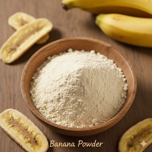Poudre de banane déshydratée naturelle et pure, poudre de fruits secs de qualité supérieure, export en vrac de l'Inde (Rajasthan) à prix de gros - Product Image 6